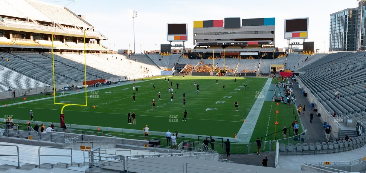Mountain America Stadium - Section 16 Seat View