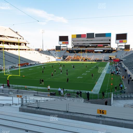 Mountain America Stadium - Section 16 Seat View