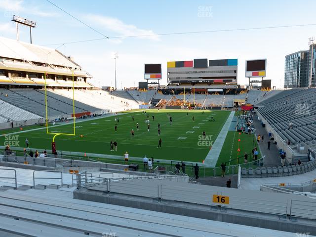 Mountain America Stadium - Section 16 Seat View