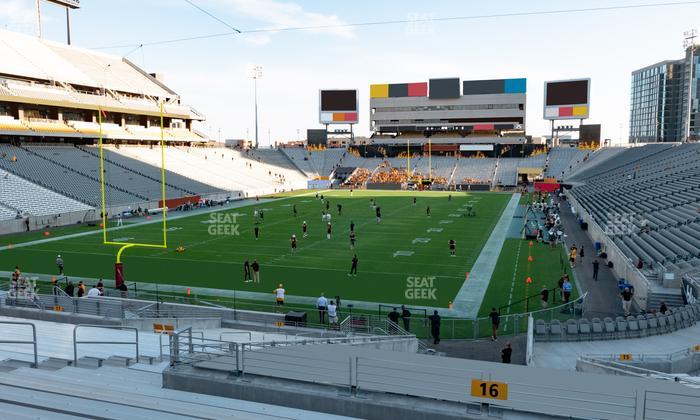 Mountain America Stadium - Section 16 Seat View