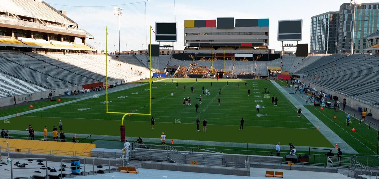 Mountain America Stadium - Section 17 Seat View