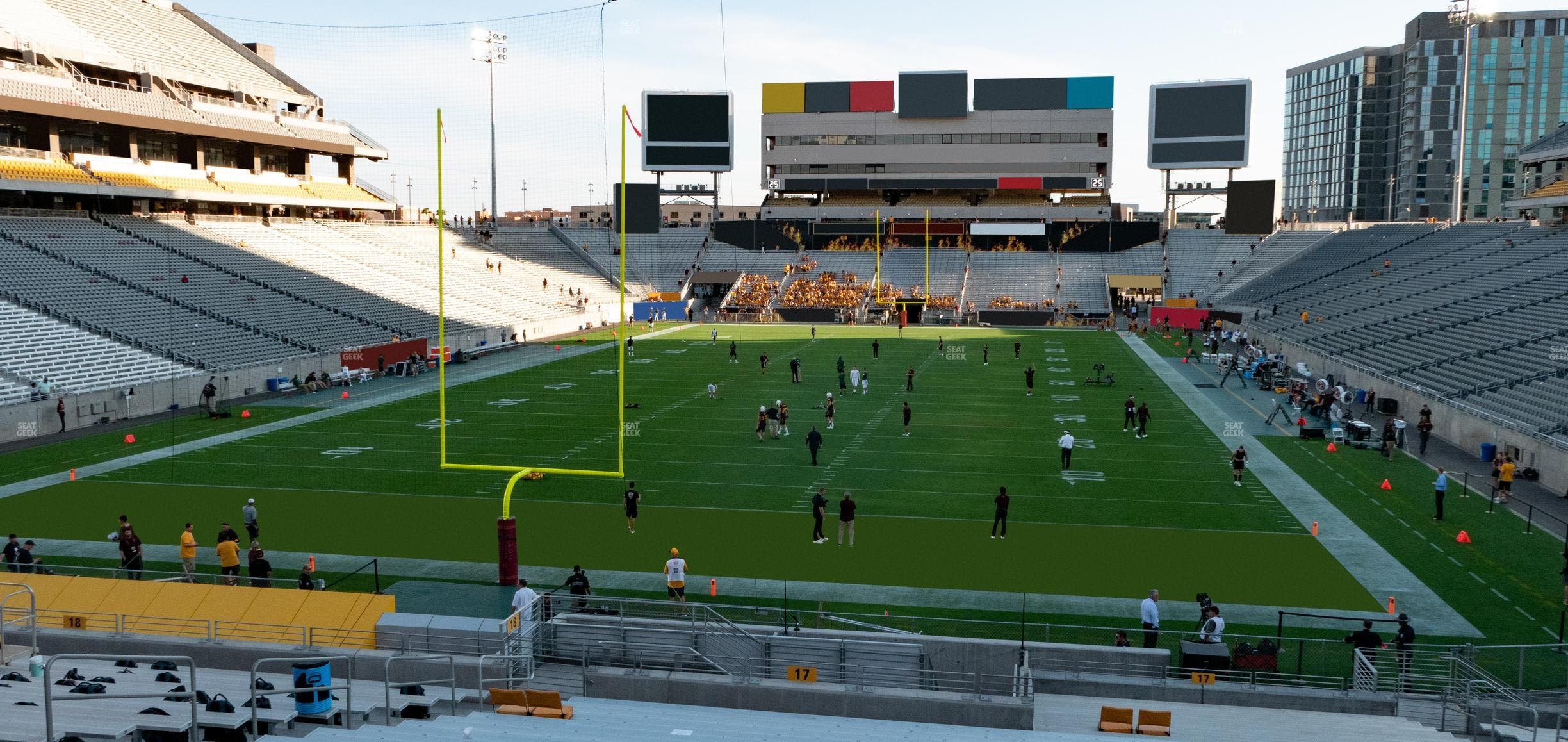 Mountain America Stadium - Section 17 Seat View