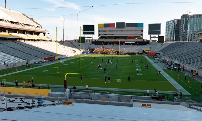 Mountain America Stadium - Section 17 Seat View