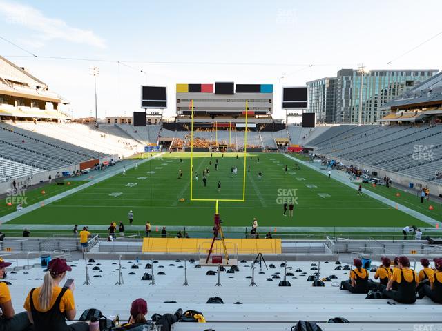 Mountain America Stadium - Section 18 Seat View