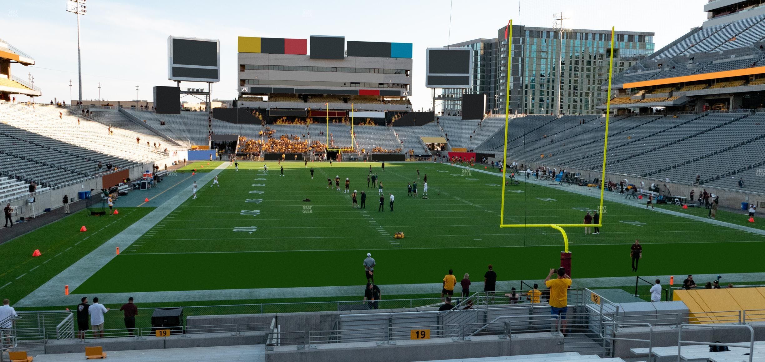 Mountain America Stadium - Section 19 Seat View