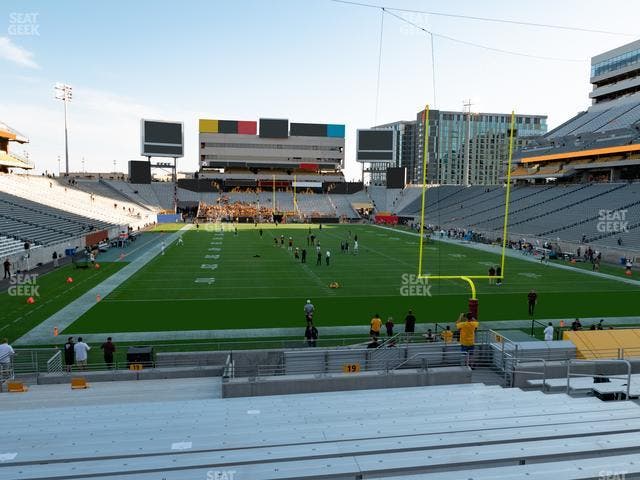 Mountain America Stadium - Section 19 Seat View