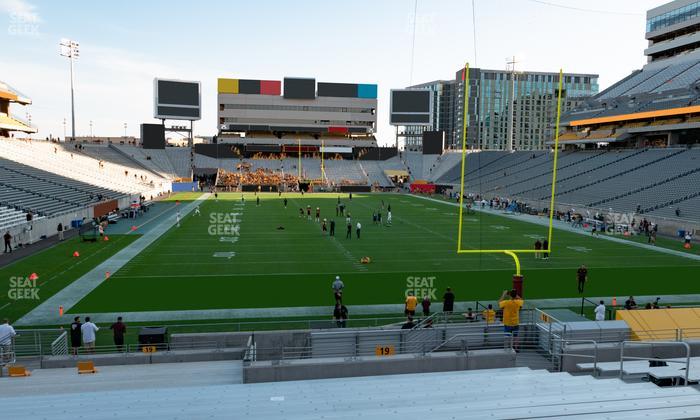 Mountain America Stadium - Section 19 Seat View