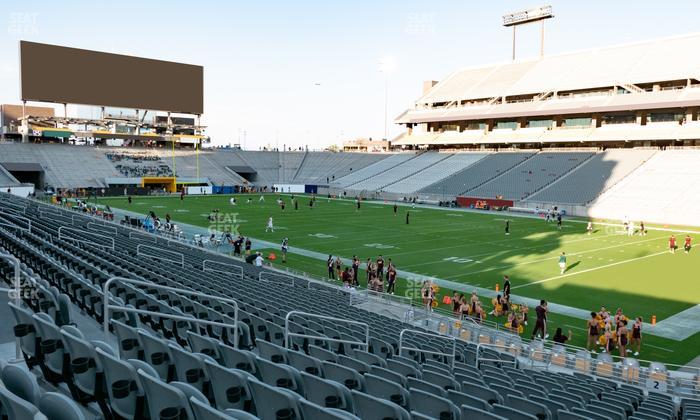Mountain America Stadium - Section 2 Seat View