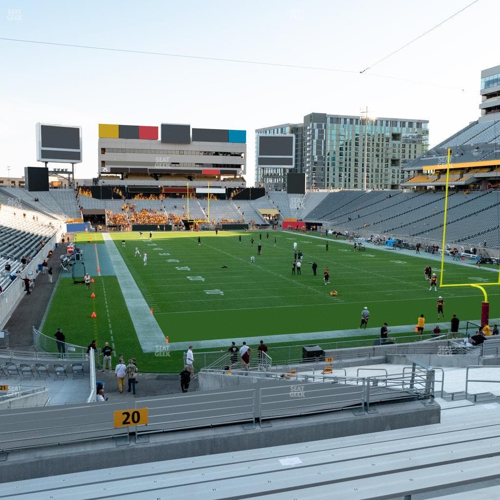 Mountain America Stadium - Section 20 Seat View