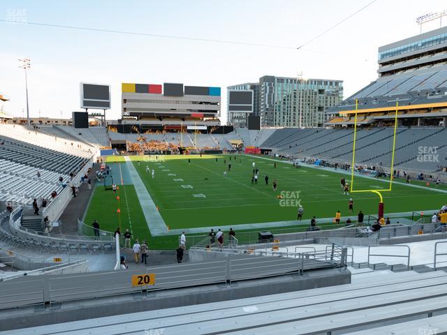 Mountain America Stadium - Section 20 Seat View