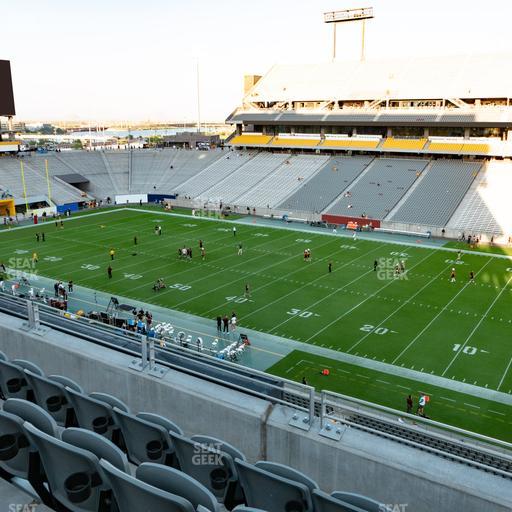 Mountain America Stadium - Section 201 Seat View