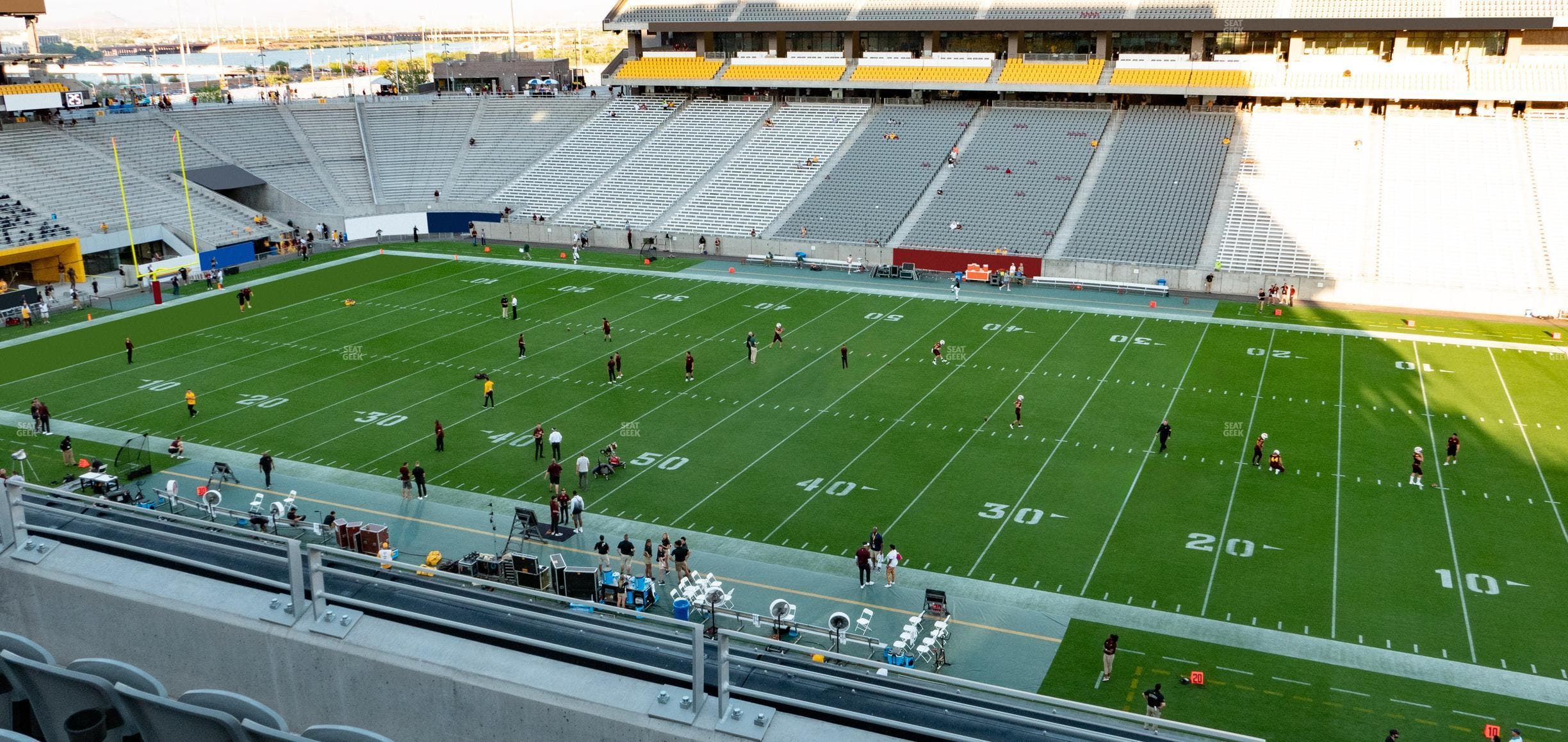 Mountain America Stadium - Section 202 Seat View