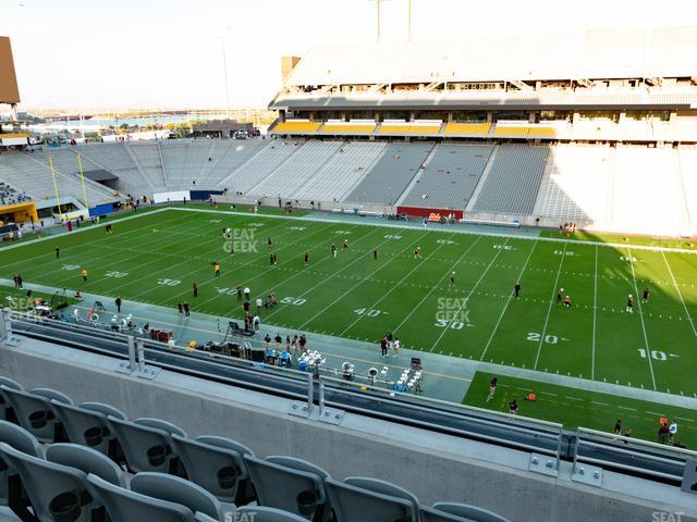 Mountain America Stadium - Section 202 Seat View