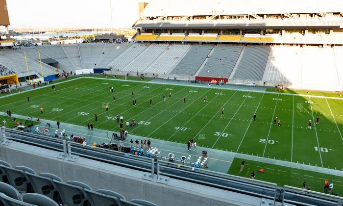Mountain America Stadium - Section 202 Seat View