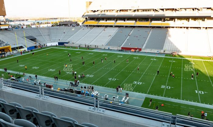 Mountain America Stadium - Section 202 Seat View