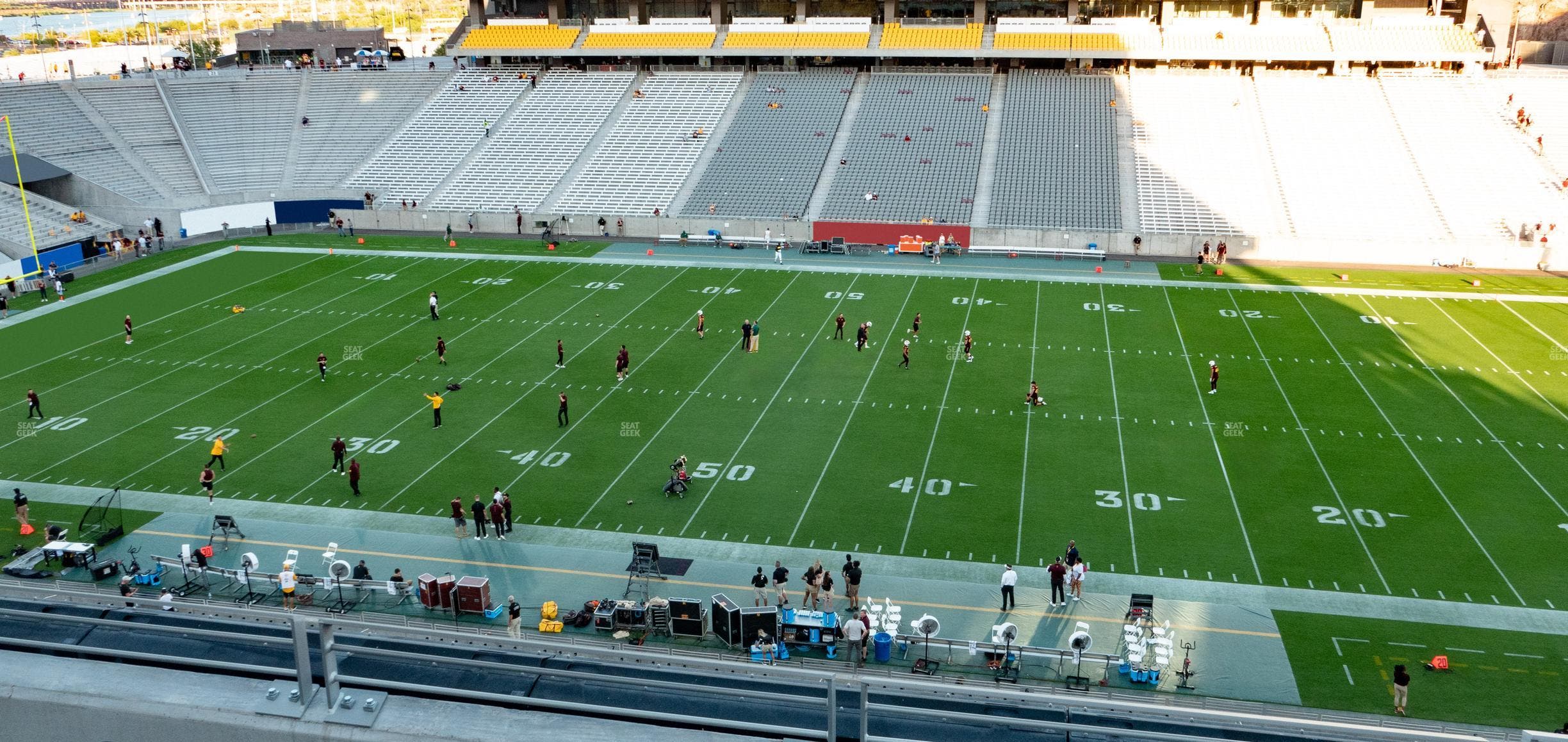 Mountain America Stadium - Section 203 Seat View