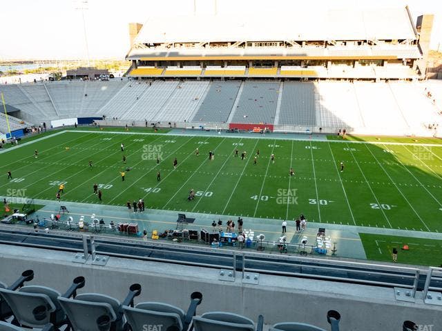 Mountain America Stadium - Section 203 Seat View