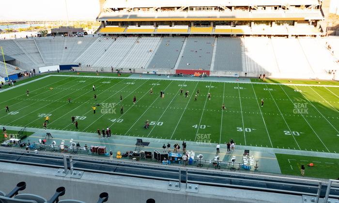 Mountain America Stadium - Section 203 Seat View