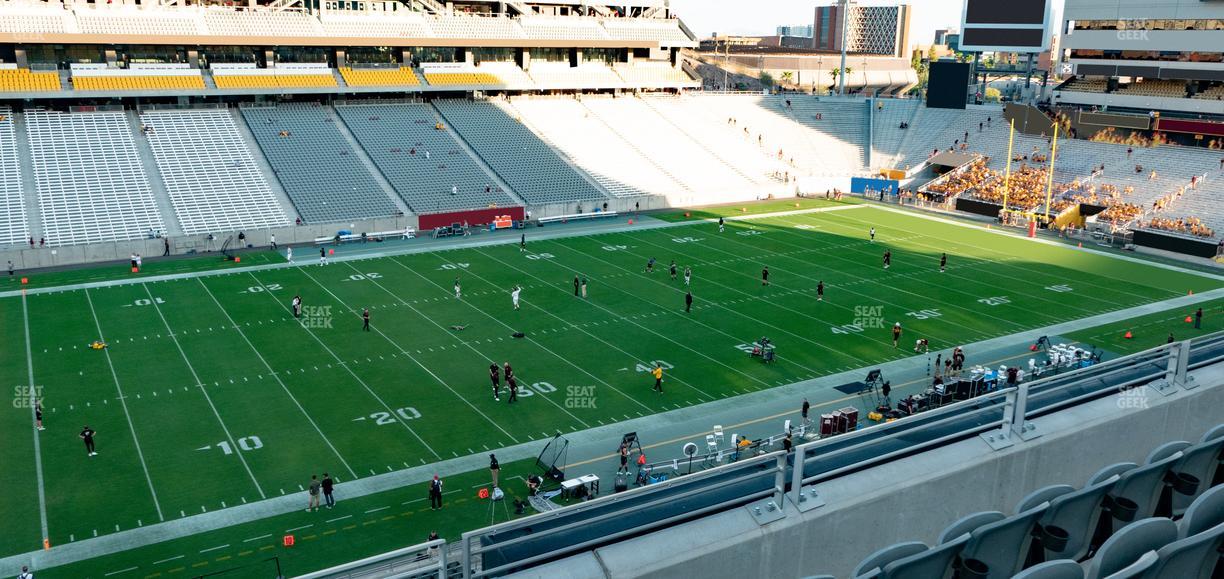Mountain America Stadium - Section 207 Seat View