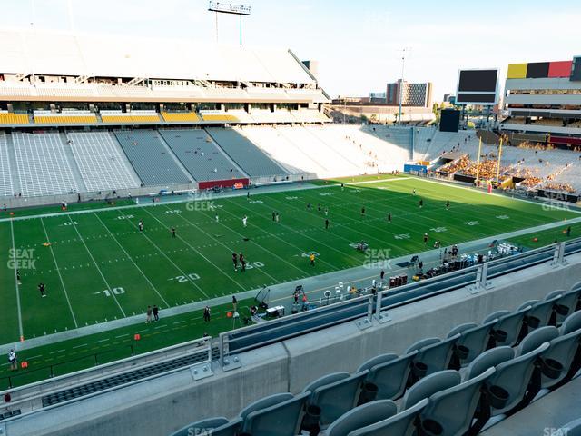 Mountain America Stadium - Section 207 Seat View
