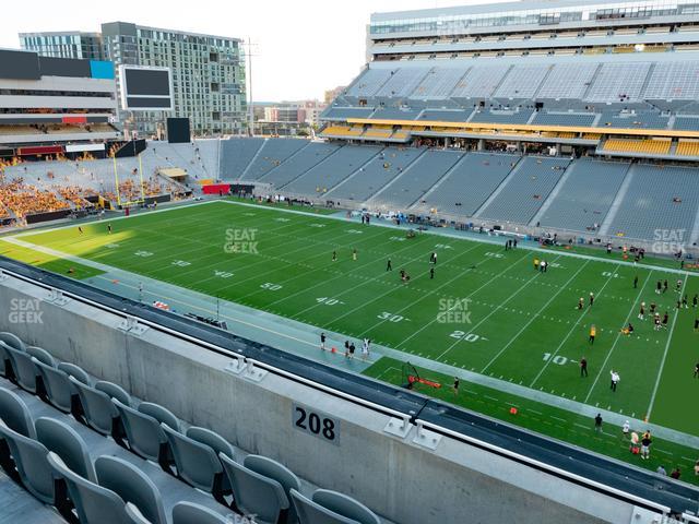 Mountain America Stadium - Section 208 Seat View