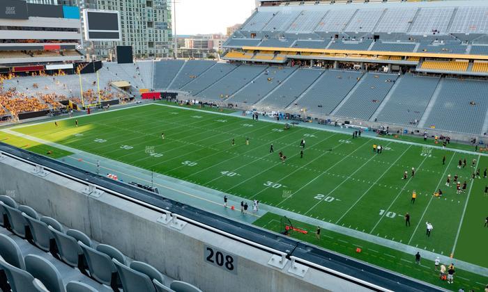 Mountain America Stadium - Section 208 Seat View