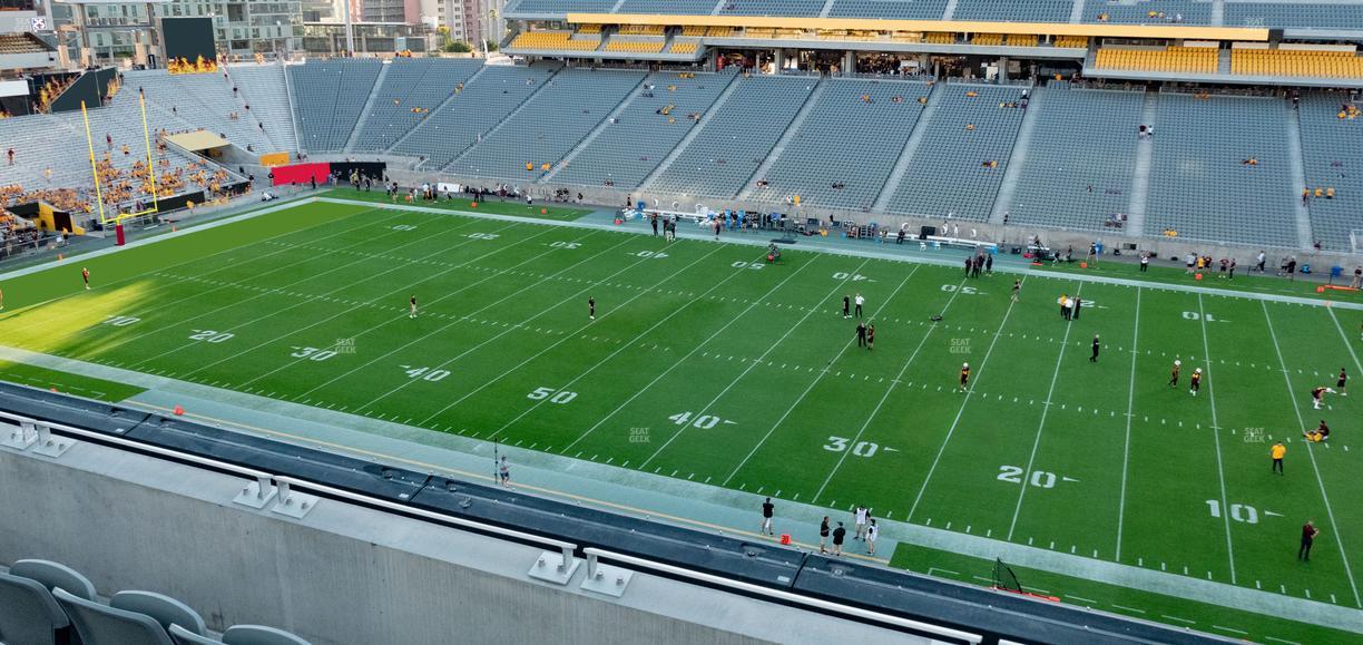 Mountain America Stadium - Section 209 Seat View