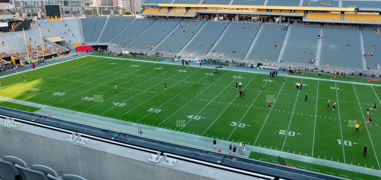 Mountain America Stadium - Section 209 Seat View
