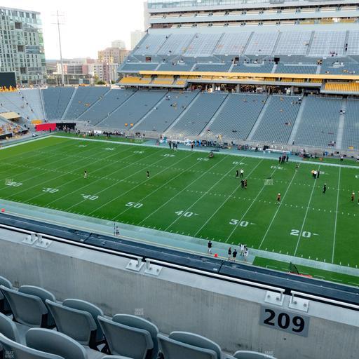 Mountain America Stadium - Section 209 Seat View