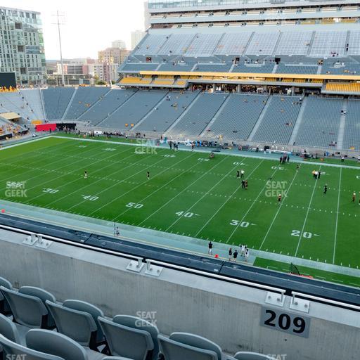 Mountain America Stadium - Section 209 Seat View
