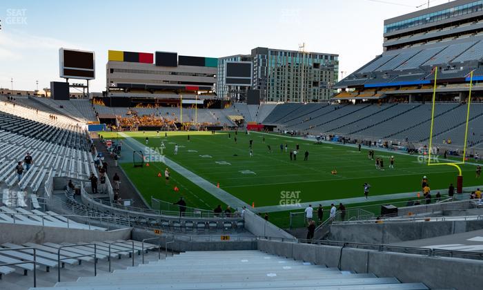 Mountain America Stadium - Section 21 Seat View