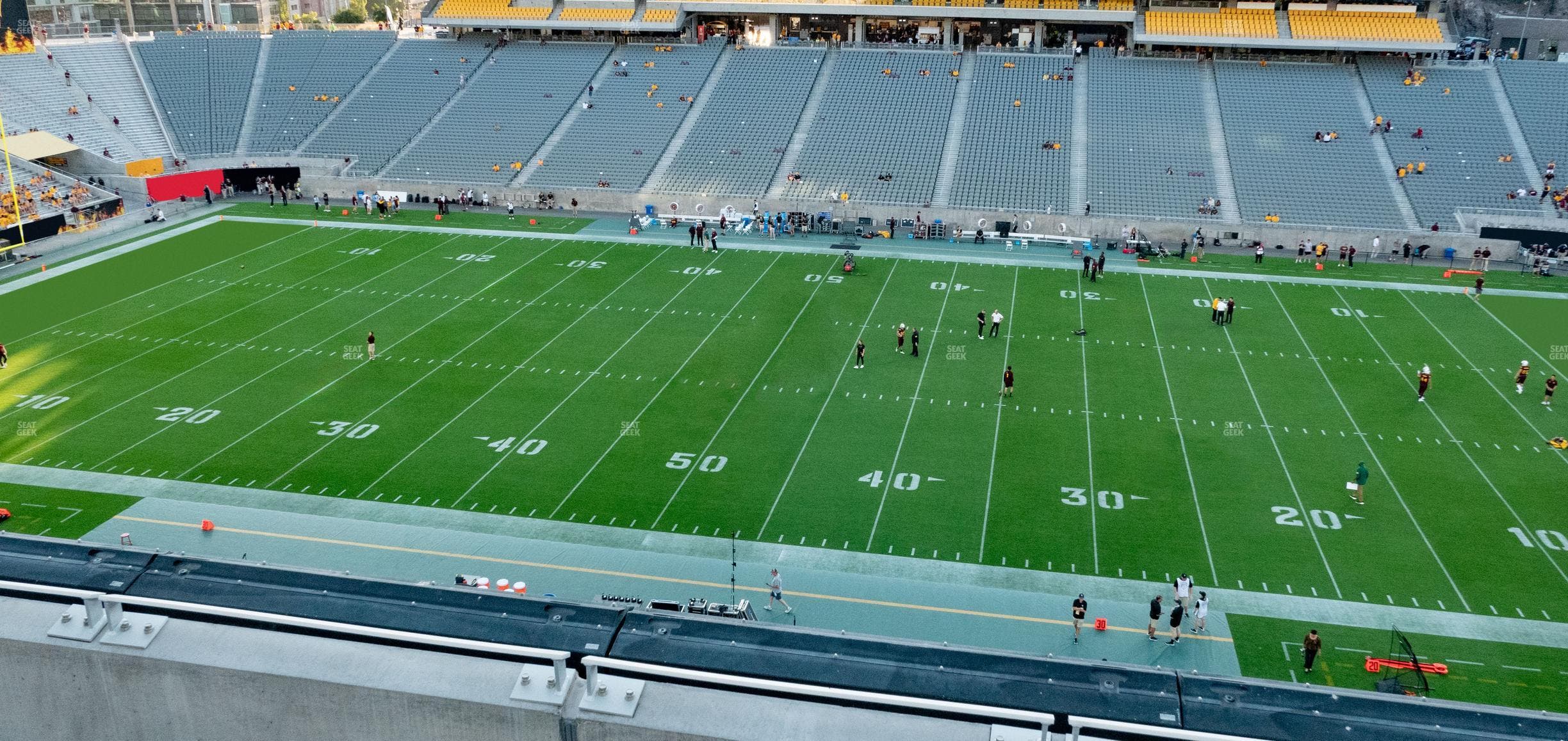 Mountain America Stadium - Section 210 Seat View
