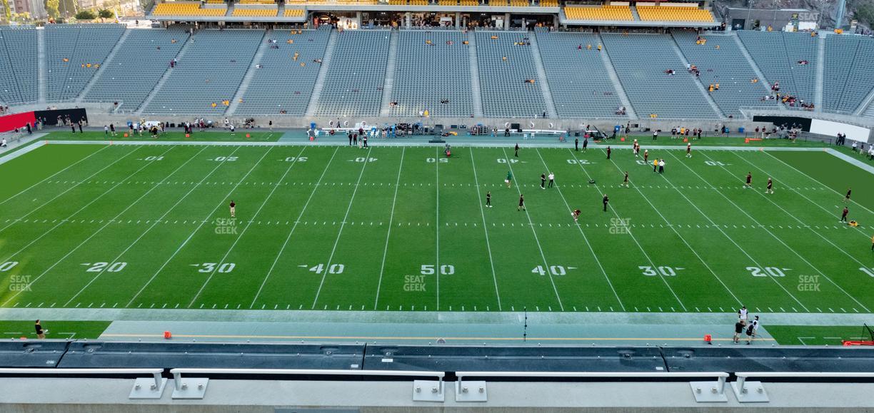 Mountain America Stadium - Section 211 Seat View
