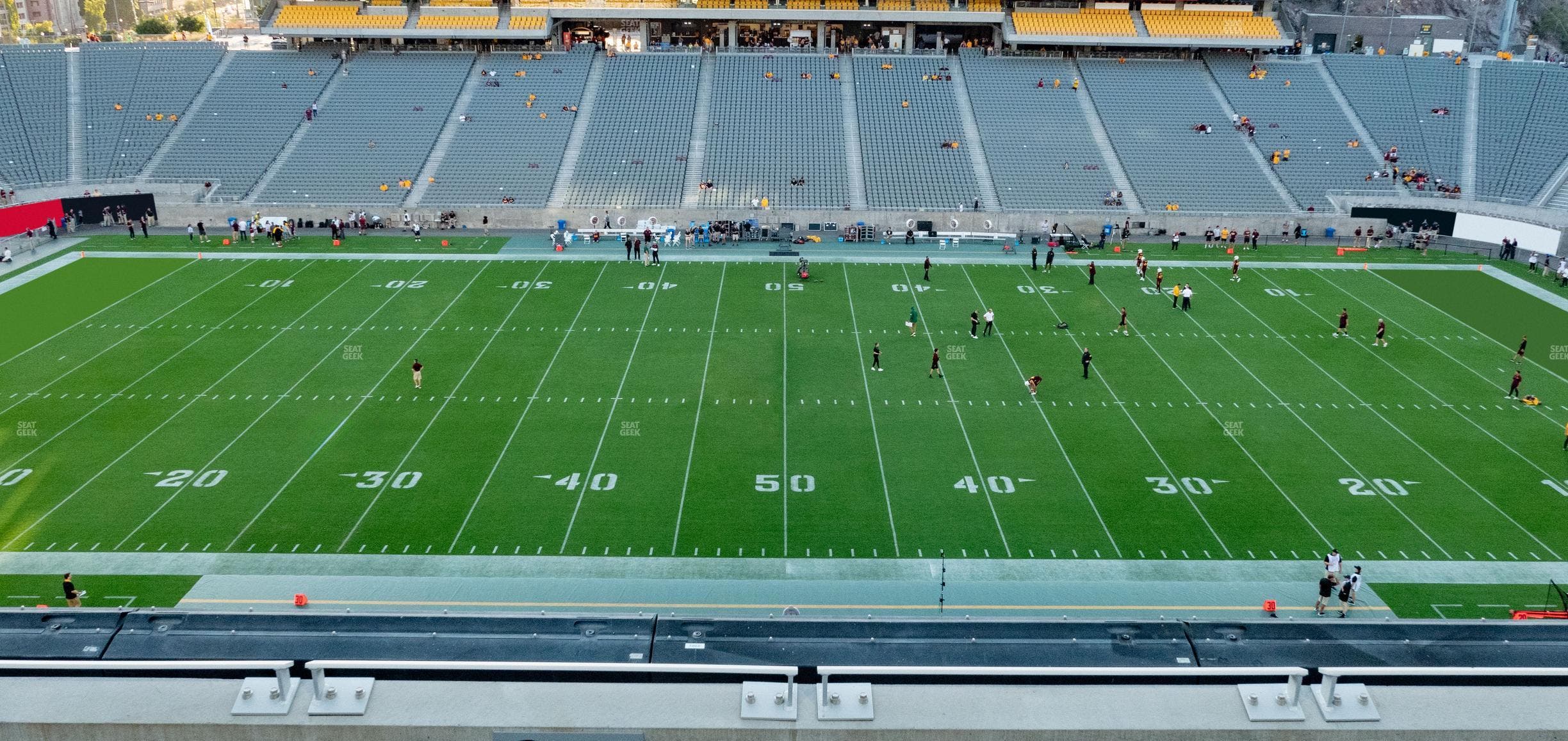 Mountain America Stadium - Section 211 Seat View