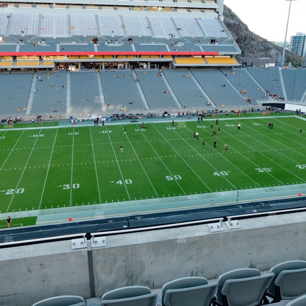 Mountain America Stadium - Section 212 Seat View