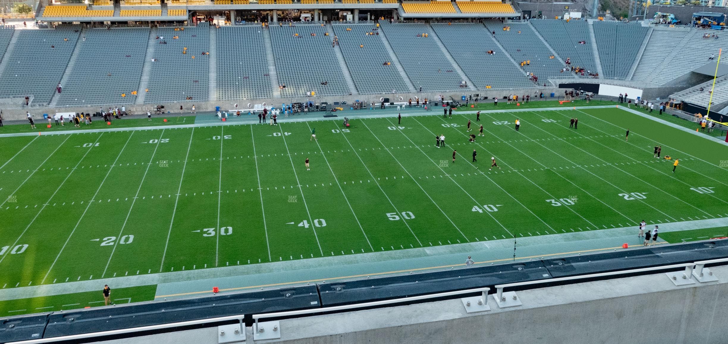Mountain America Stadium - Section 212 Seat View
