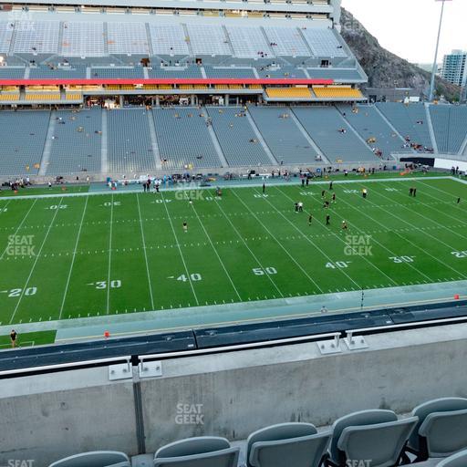 Mountain America Stadium - Section 212 Seat View