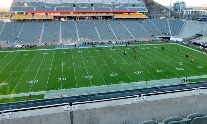 Mountain America Stadium - Section 212 Seat View