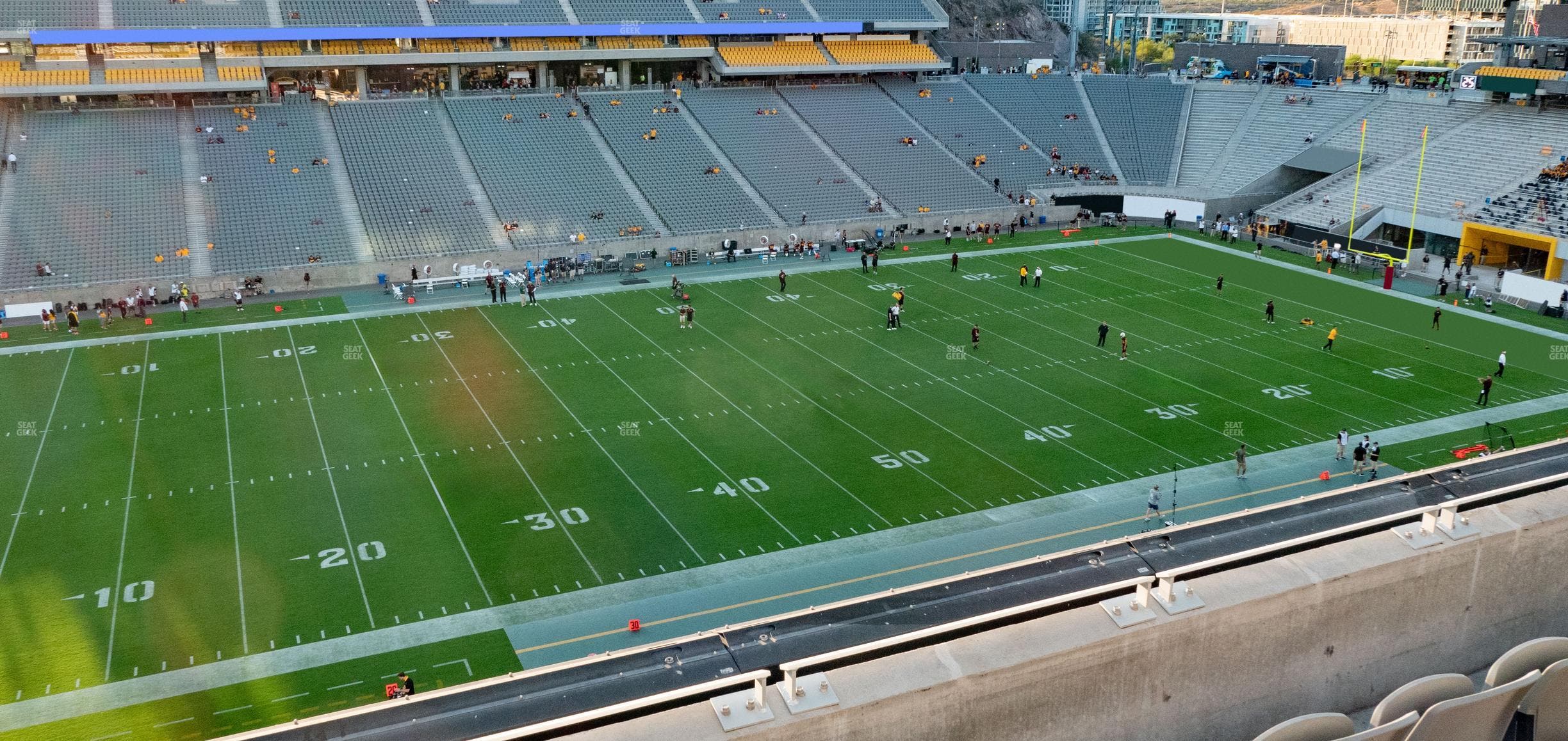 Mountain America Stadium - Section 213 Seat View