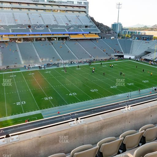 Mountain America Stadium - Section 213 Seat View