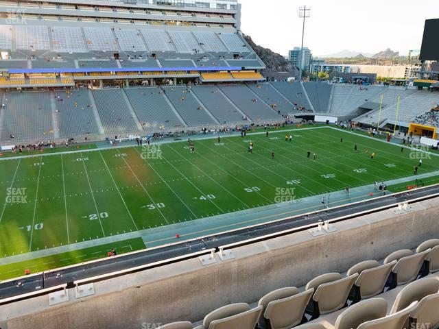 Mountain America Stadium - Section 213 Seat View
