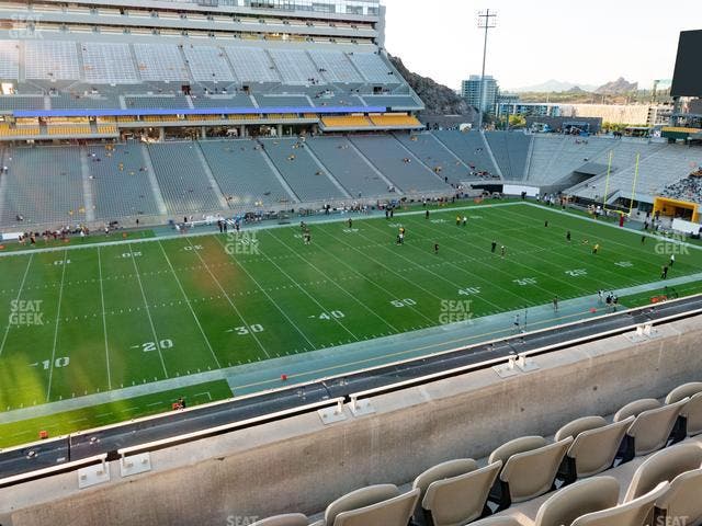 Mountain America Stadium - Section 213 Seat View