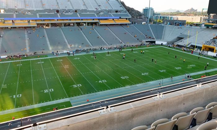 Mountain America Stadium - Section 213 Seat View