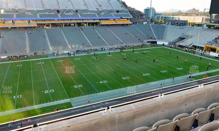 Mountain America Stadium - Section 213 Seat View