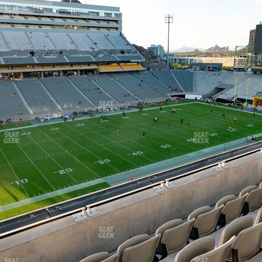 Mountain America Stadium - Section 214 Seat View