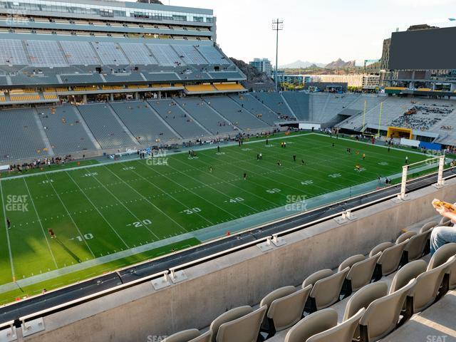 Mountain America Stadium - Section 214 Seat View