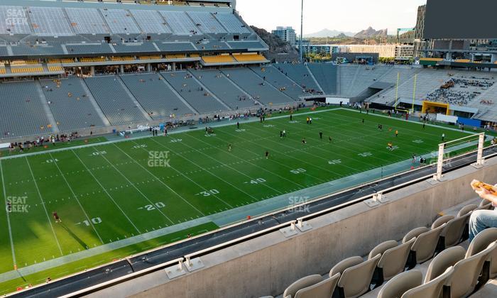 Mountain America Stadium - Section 214 Seat View