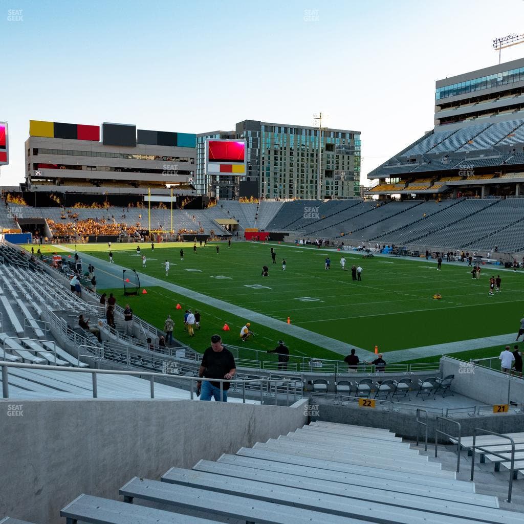 Mountain America Stadium - Section 22 Seat View