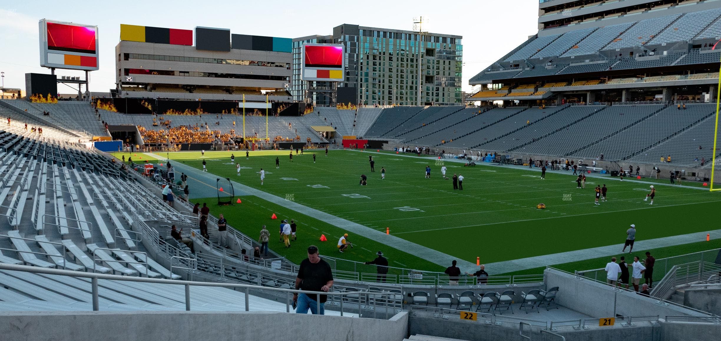Mountain America Stadium - Section 22 Seat View