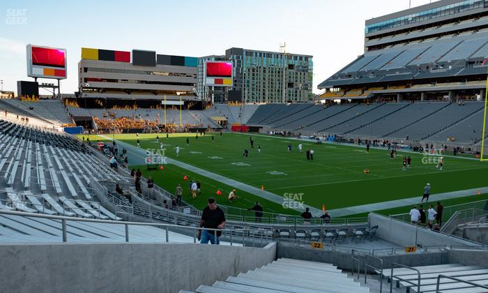 Mountain America Stadium - Section 22 Seat View
